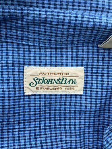 商品画像：80s90s/BDギンガムチェックシャツ/L/Sシャツ/XXL/コットン/BLU/ギンガムCK// 3
