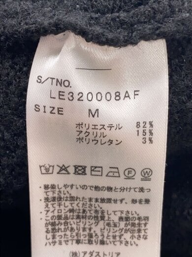 商品画像：AJOUTER FLOW/カーディガン(厚手)/M/ポリエステル/BLK/LE320008AF// 4