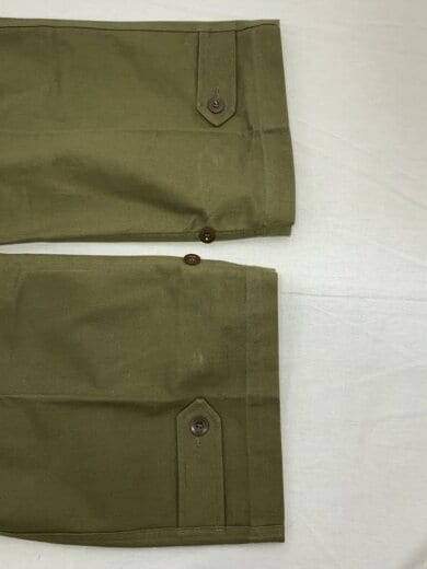 商品画像：50s/VT/フランス軍/M-47/前期/実寸W37/コットンツイル/カーゴパンツ/size92/KHK 6