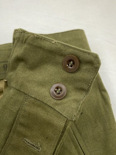 商品画像：50s/VT/フランス軍/M-47/前期/実寸W37/コットンツイル/カーゴパンツ/size92/KHK 7