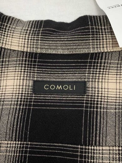 商品画像：長袖シャツ/--/レーヨン/チェック/X01-02008/23SS RAYON CHECK OPEN COLLAR 3