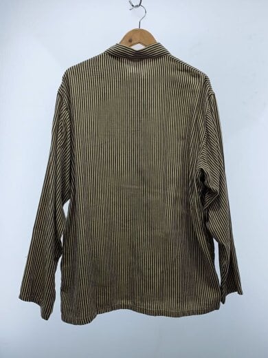 商品画像：22SS/STRIPE WORK JACKET/ストライプワークジャケット/3/コットン/BEG 2