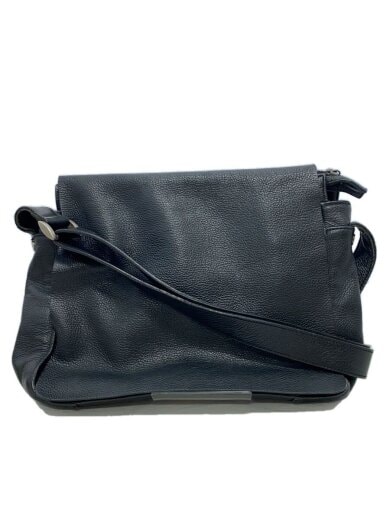 商品画像：ショルダーバッグ/レザー/BLK/無地/made in italy 1