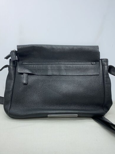 商品画像：ショルダーバッグ/レザー/BLK/無地/made in italy 2