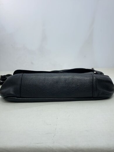 商品画像：ショルダーバッグ/レザー/BLK/無地/made in italy 3