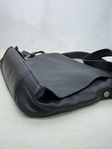 商品画像：ショルダーバッグ/レザー/BLK/無地/made in italy 5