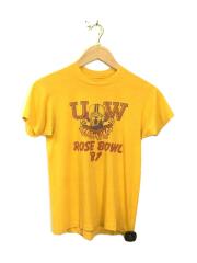 80s/ROSE BOWL/Tシャツ/34/コットン/YLW