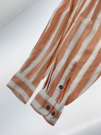 商品画像：90s/長袖シャツ/L/コットン/ORN/ストライプ 5