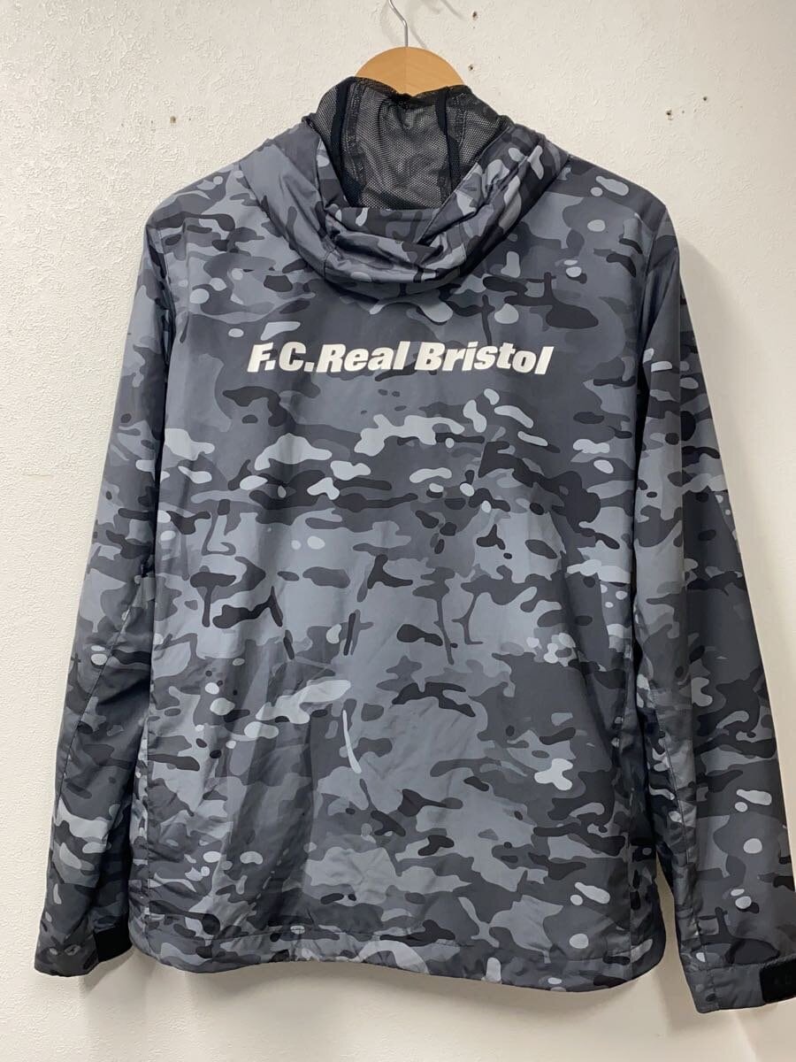NIKE × F.C.R.B.(F.C.Real Bristol) / ナイロンジャケット/M/ナイロン/GRY/カモフラ/716121-011//