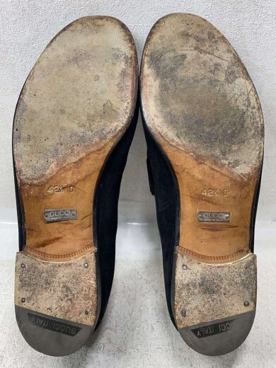 商品画像：ホースビットローファー/ローファー/27cm/BLK/スウェード/110 0010/2// 4