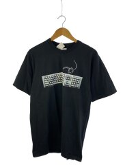 19SS/Keyboard Tee/M/コットン/BLK/プリント