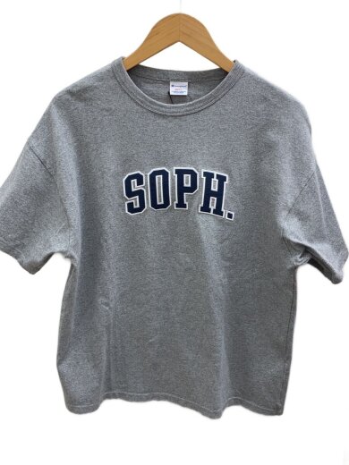 商品画像：Tシャツ/S/コットン/GRY/無地/C8-Z315 1