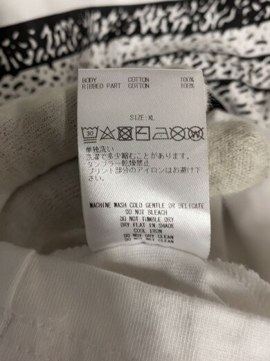 商品画像：Tシャツ/XL/コットン/WHT// 4