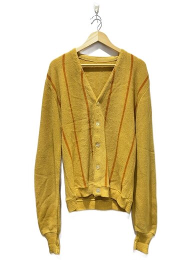 商品画像：70s~80s/アクリルカーデ/--/アクリル/YLW/ストライプ 1