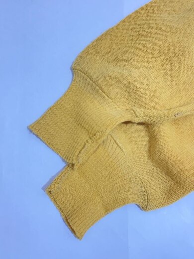 商品画像：70s~80s/アクリルカーデ/--/アクリル/YLW/ストライプ 3