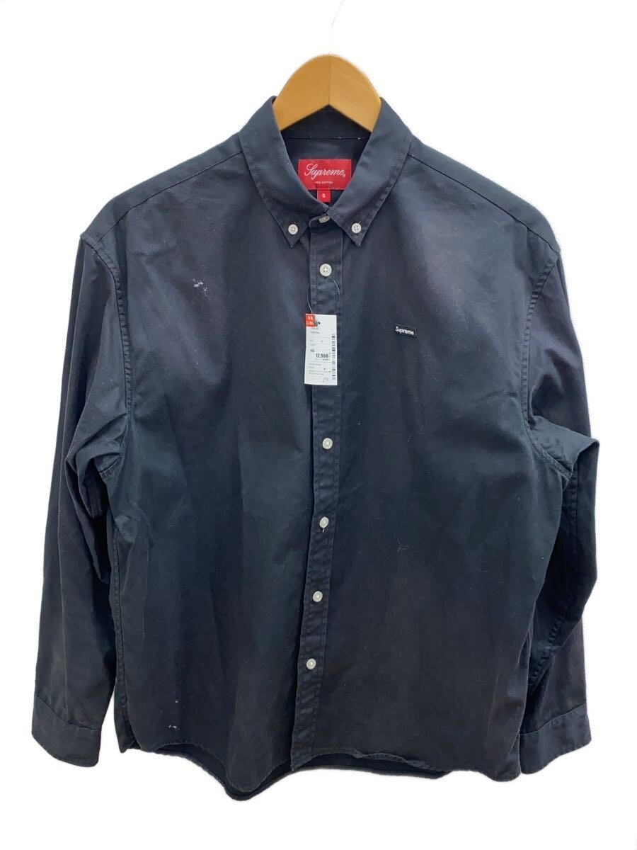 Supreme / 長袖シャツ/S/コットン/BLK/無地