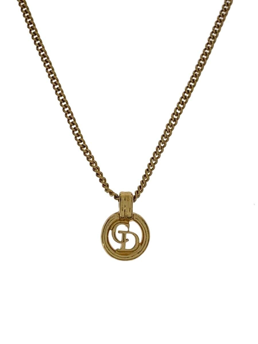 Christian Dior / ネックレス/--/GLD/トップ有/レディース
