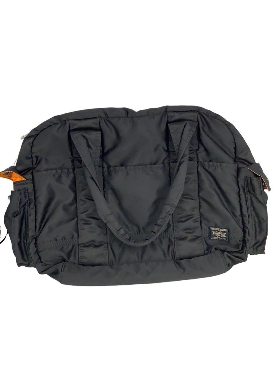 PORTER / タンカーダッフルバッグ/ミニボストン/ナイロン/BLK