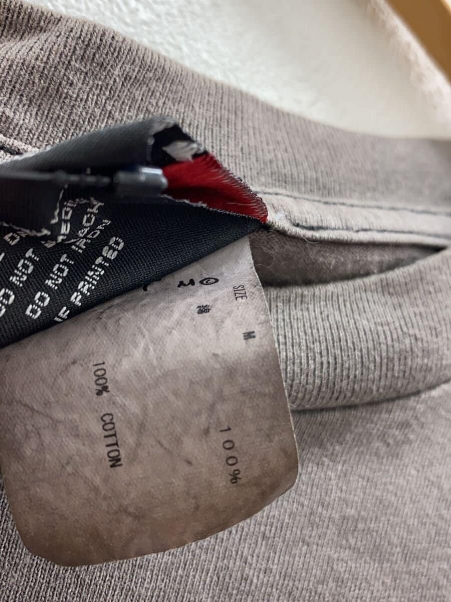 SAINT MICHAEL / 21AW/EYES W.I.H/L/コットン/GRY/プリント/SM-A21-0000-024