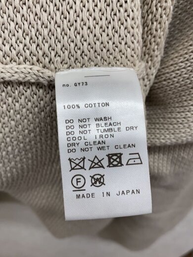 商品画像：22SS/neo beautyニット・セーター(薄手)/コットン/22-080-500-7060-1-0 3