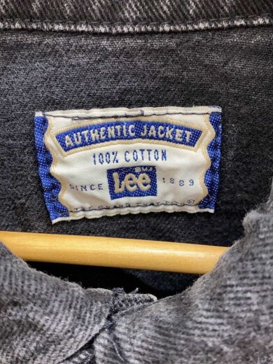 商品画像：90s/ブラックデニム/USA製/後染め/Gジャン/L/デニム/BLK/600-5019 3