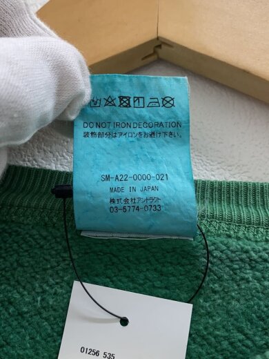 商品画像：スウェット/L/コットン/GRN/sm-a22-0000-021 5