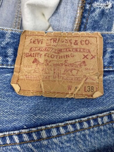 商品画像：80s/USA製/ボタン裏524/33/コットン/IDG/1501-0117// 4