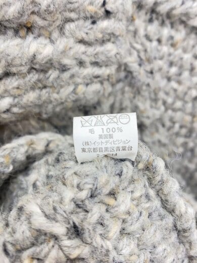 商品画像：スコットランド製/カーディガン(厚手)/--/ウール/GRY 4