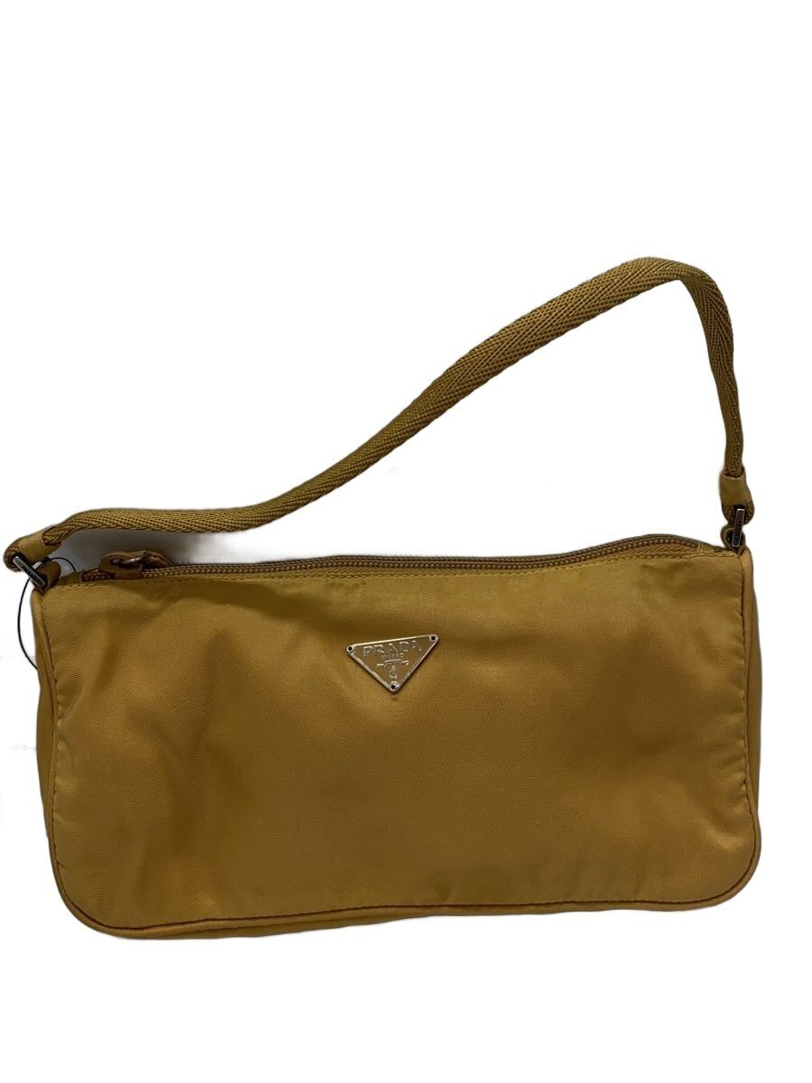 PRADA / ポーチ/ナイロン/BEG