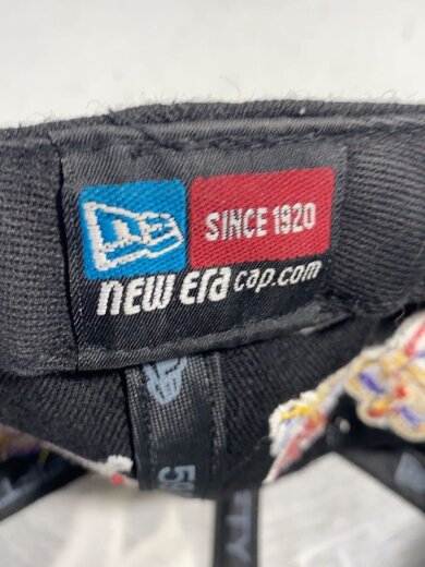 商品画像：90s/USA製/マルチロゴ/オールロゴ/キャップ/7 3/8/ウール/BLK/メンズ 5