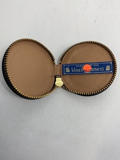 商品画像：LEATHER COIN CASE/コインケース/レザー/BLK/総柄/メンズ 4