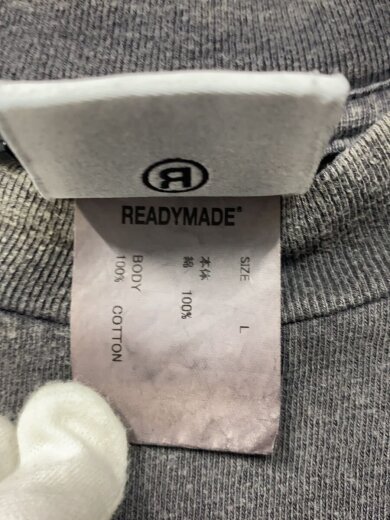 商品画像：Tシャツ/L/コットン/GRY/RE-CO-BK-00-00-278 4