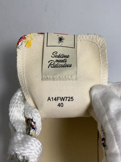 商品画像：スパッタリングペイントキャンバス/ローカットスニーカー/43/マルチカラー/A14FW725 5