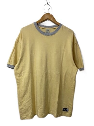 商品画像：90s/OLD/リンガー/Tシャツ/XL/コットン/YLW 1