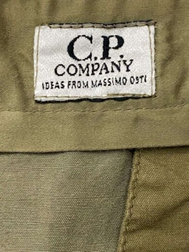 画像：C.P.COMPANYストレートパンツ/46/リネン/KHK4