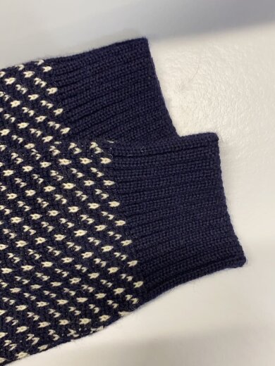 商品画像：Niffi THE NAUTICAL RANGE/ニット・セーター(厚手)/M/ウール/NVY/総柄 5