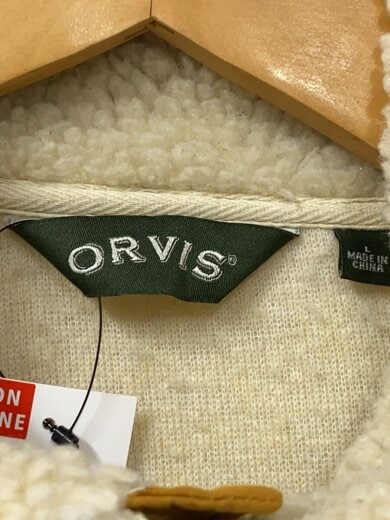 商品画像：フリースジャケット/L/ポリエステル/BEG/無地 3