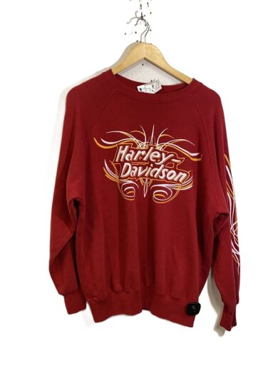 商品画像：スウェット/L/コットン/RED/プリント 1