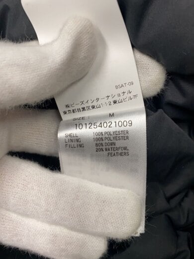 商品画像：25AW/ダウンジャケット/M/ポリエステル/BLK/101254021009 5