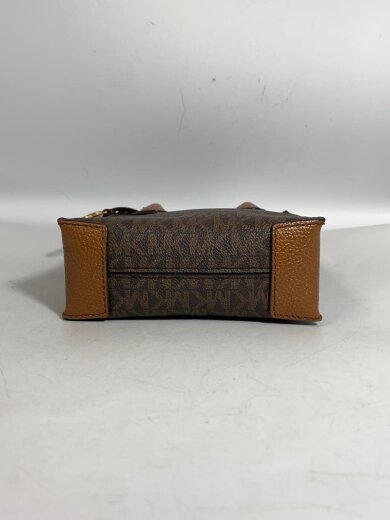 商品画像：ショルダーバッグ/レザー/BRW/総柄/JS-2205 4