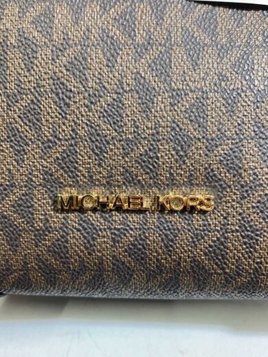 商品画像：ショルダーバッグ/レザー/BRW/総柄/JS-2205 5