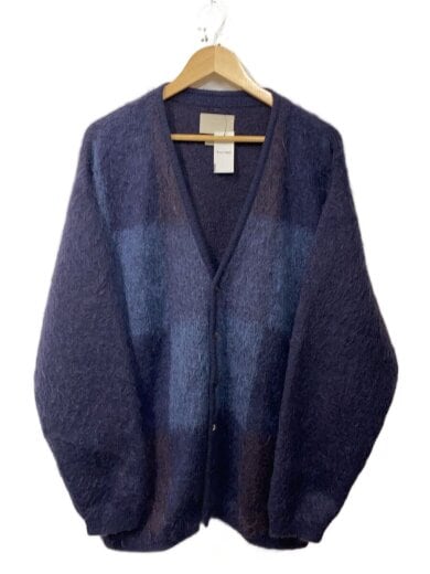 商品画像：カーディガン(厚手)/3/モヘア/NVY/総柄/YK23FW0590S 1