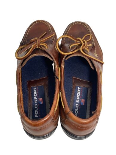 商品画像：キルト/タッセル/デッキシューズ/US9/ブラウン/レザー 3