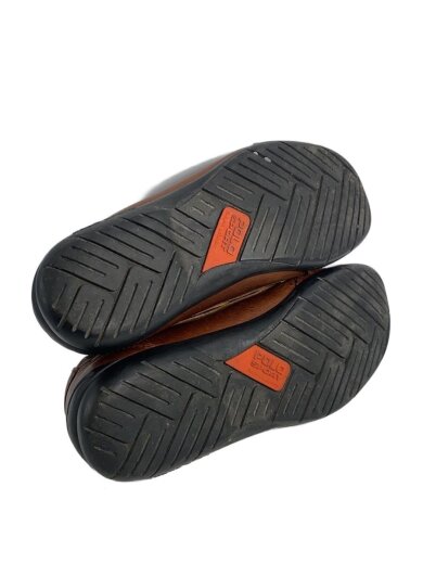 商品画像：キルト/タッセル/デッキシューズ/US9/ブラウン/レザー 4