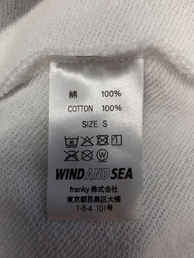 商品画像：スウェット/S/コットン/WHT/プリント// 5