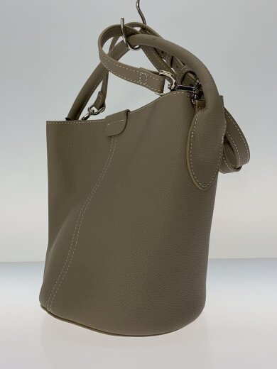 商品画像：ショルダーバッグ/フェイクレザー/GRY 2