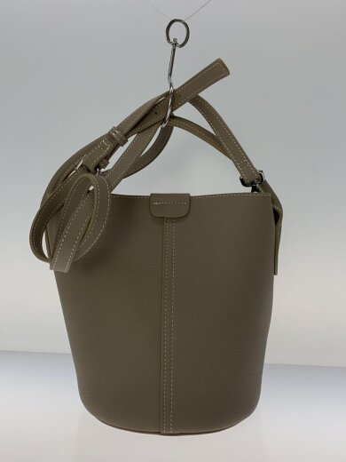 商品画像：ショルダーバッグ/フェイクレザー/GRY 3