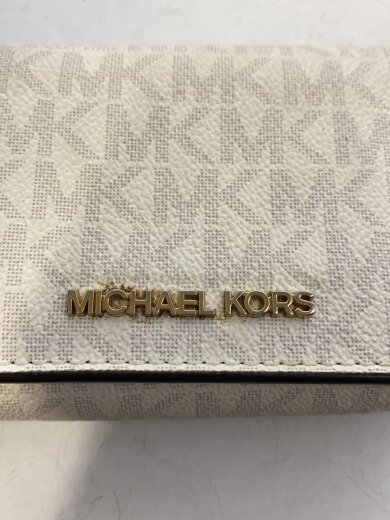 商品画像：3つ折り財布/PVC/WHT/総柄/レディース/35F3GTVZ5V 3