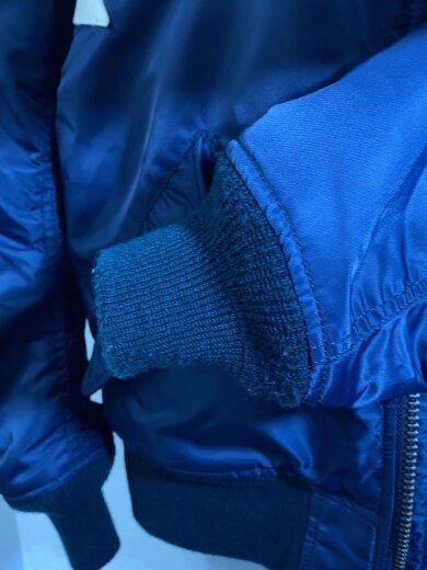 商品画像：フライトジャケット/FREE/ナイロン/NVY/783-8252056 6