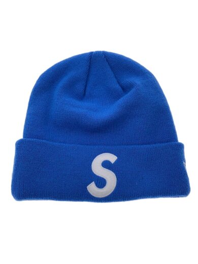 商品画像：ニットキャップ/--/ポリエステル/BLU/メンズ 1